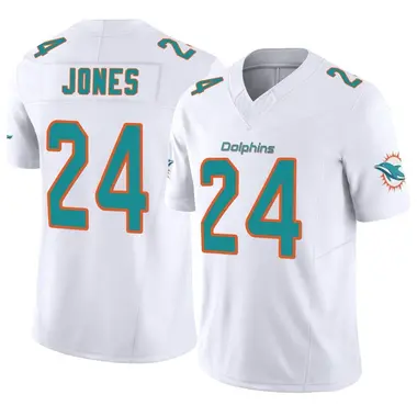 Miami Dolphins Nike Game Jersey - Turbo Green - Byron Jones - Mens