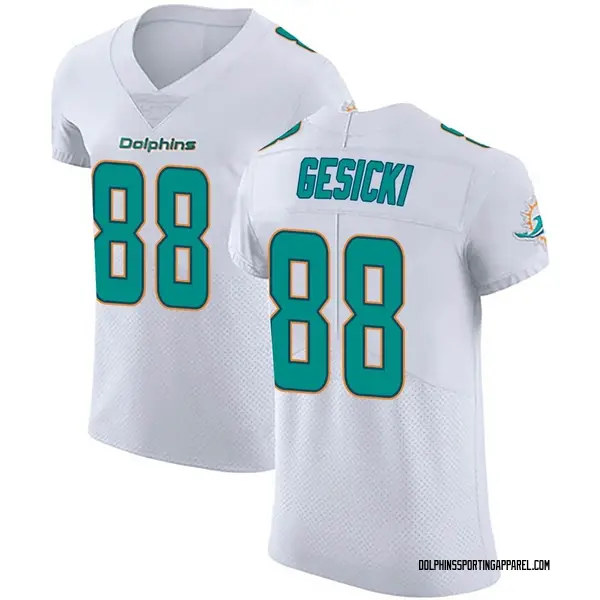 Nike Men's Nike Mike Gesicki Aqua Miami Dolphins Alternate Game