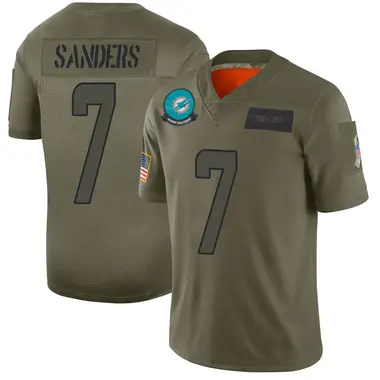 Youth Nike Miami Dolphins Jason Sanders 2019 Salute to Service Jersey - Camo Limited